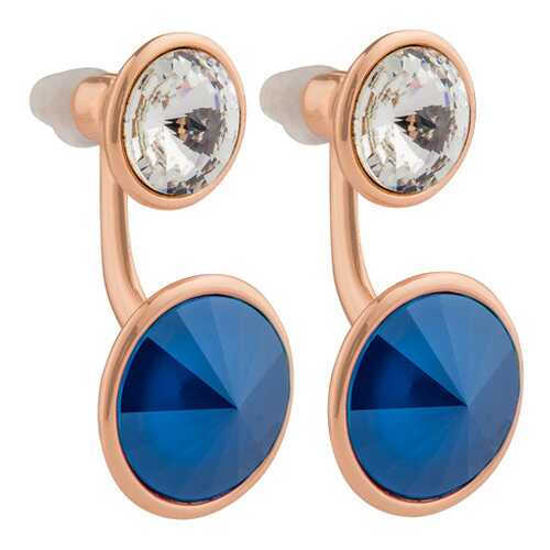 Серьги женские Fiore Luna A1708.23.1 синие/золотистые
