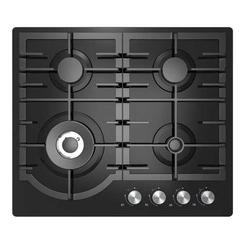 Встраиваемая варочная панель газовая Midea MG696TGB Black