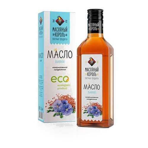 Масло МАСЛЯНЫЙ КОРОЛЬ льняное 100мл