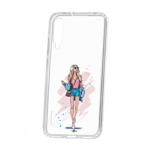 Чехол Kruche Xiaomi Mi A3 Print Fashion Girl