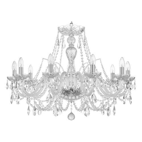 Люстра хрустальная 105/10/300 Ni Bohemia Ivele Crystal