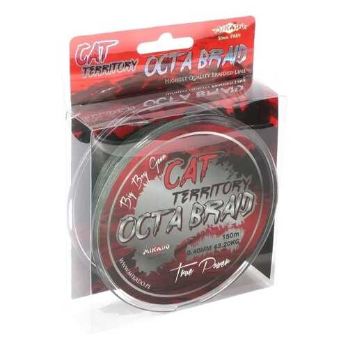 Шнур плетеный Mikado Cat Territory Octa Braid 0,7 мм, 150 м, 76,4 кг