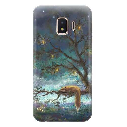 Чехол RE:PA для Samsung Galaxy J2 Core SM-J260F с принтом Лиса на дереве