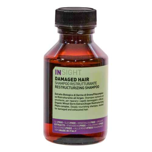 Шампунь Insight Damaged Hair Restructurizing Shampoo 100 мл