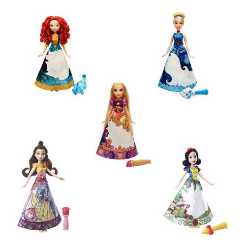 Кукла Hasbro Disney Princess Принцесса в юбке с проявляющимся принтом в ассортименте