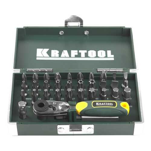 Набор бит для дрелей, шуруповертов Kraftool 26065-H33