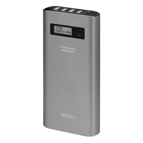 Внешний аккумулятор InterStep PB208004U 20800 мА/ч (IS-AK-PB208004U-000B201) Grey
