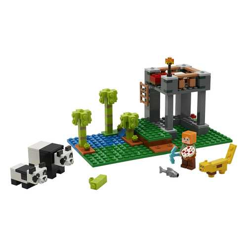 Конструктор LEGO Minecraft 21158 Питомник панд