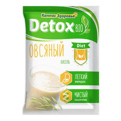 Кисель detox bio Diet Овсяный Компас здоровья 25 г
