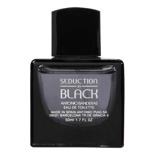 Туалетная вода Antonio Banderas Seduction In Black 50 мл