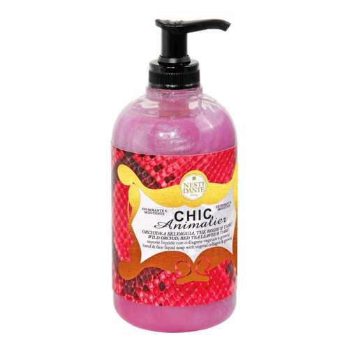 Жидкое мыло Nesti Dante Chic Animalier Red Liquid Soap 500 мл