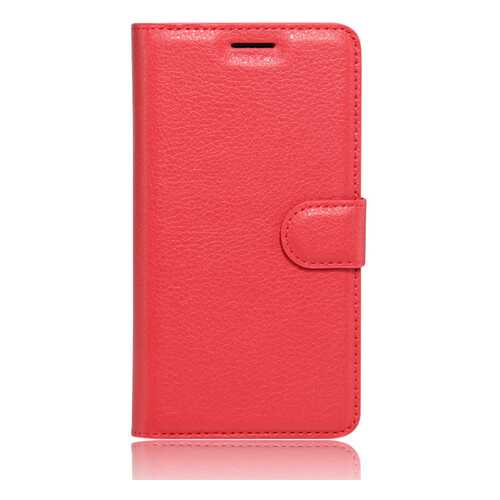 Чехол MyPads для Alcatel PIXI 4 Plus Red