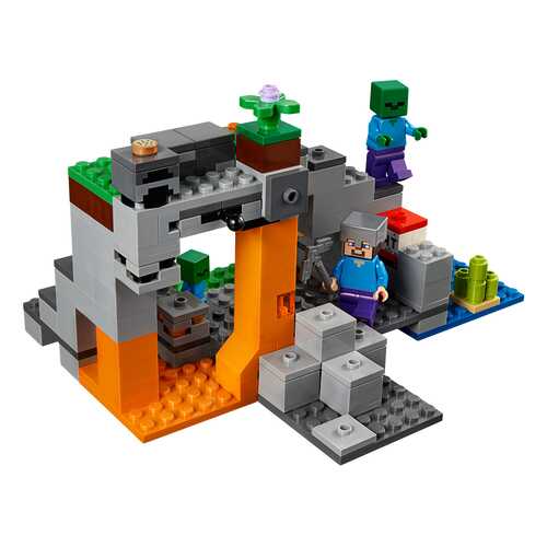 Конструктор LEGO Minecraft 21141 Пещера зомби