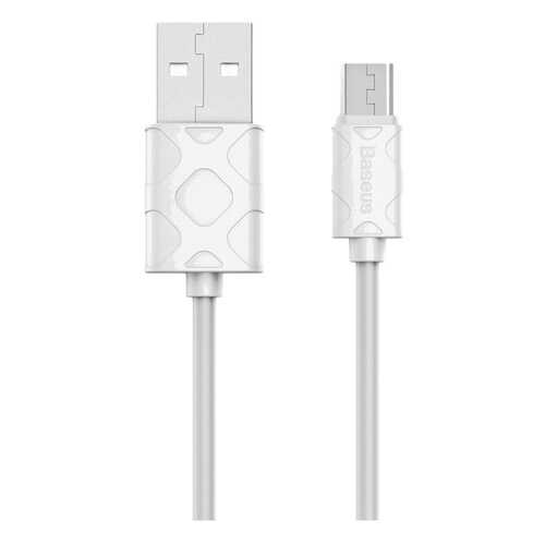 Кабель Baseus microUSB 1м White