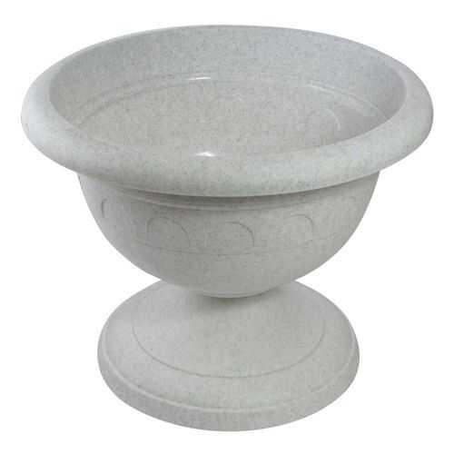 Вазон Martika низкий Колывань 0,6л мрамор