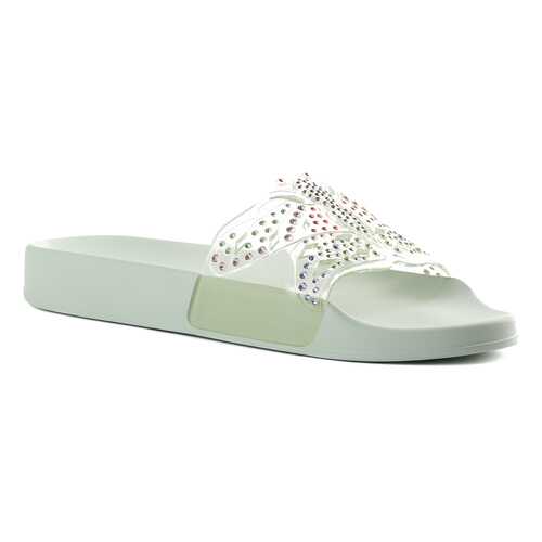 Шлепанцы женские MENGHI SHOES 2053 зеленые 36 RU