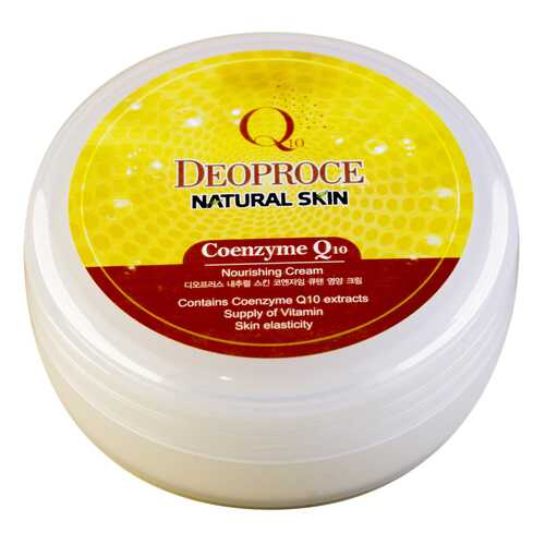Крем для тела Deoproce Natural Skin Coenzyme Q10 Nourishing Cream 100 г