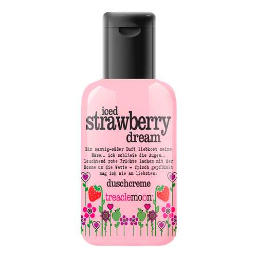 Гель для душа Treaclemoon Iced strawberry dream Bath & shower gel 60 мл