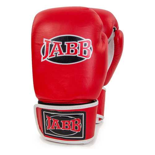 Перчатки боксерские Jabb JE-2014 12 унц красный/белый