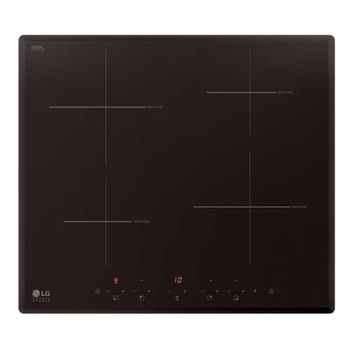 Встраиваемая варочная панель индукционная LG HU641PH Black