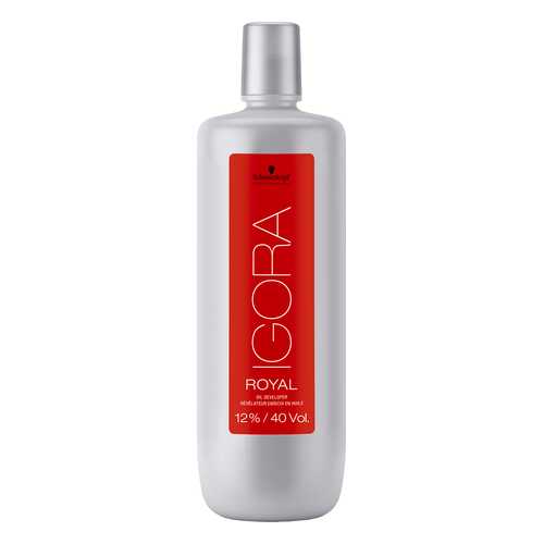 Проявитель Schwarzkopf Igora Royal Oil Developer 40 vol 12% 1000 мл