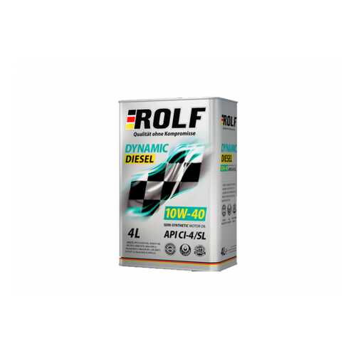 Моторное масло ROLF KRAFTON P5 U 10W-40 (Dynamic Diesel SAE 10w40 CI-4/SL) 4л