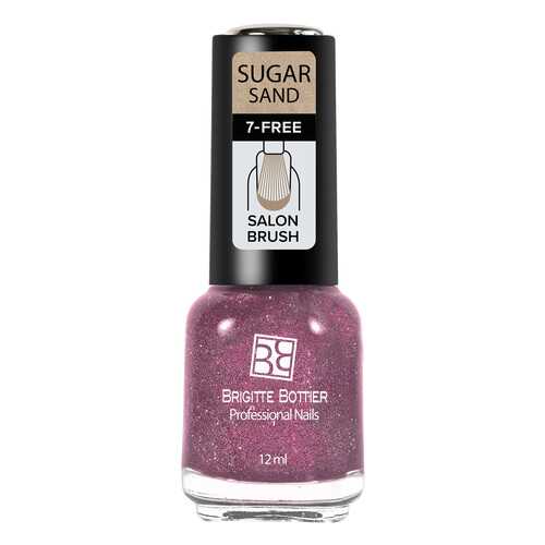 Лак Brigitte Bottier Sugar Sand тон 303 искрящийся клубничный, 12 мл
