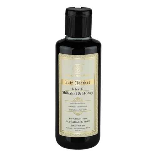 Шампунь Khadi Natural Шикакай и мед без SLS и парабенов