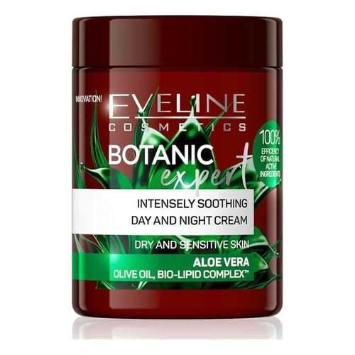 Крем для лица Eveline Botanic Expert успокаивающий дневной и ночной, 100 мл