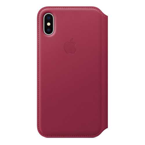 Чехол-книжка Apple Leather Folio iPh X MRQD2ZM/A