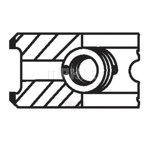 Кольца поршневые Mahle 00136N0
