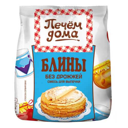 Смесь для выпечки Печем дома блины без дрожжей 300 г