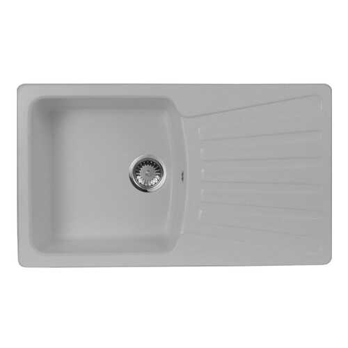 Мойка для кухни гранитная AquaGranitEx m-12 серый