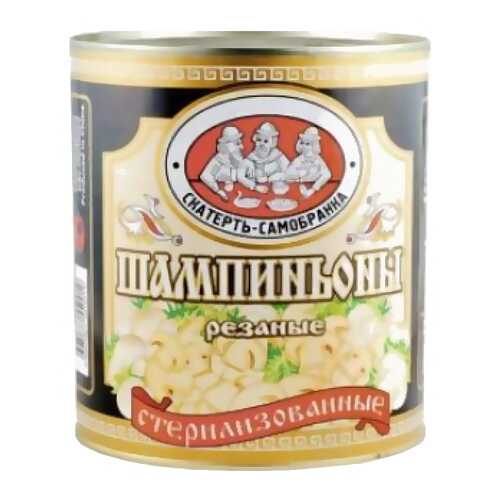 Шампиньоны Скатерть-Самобранка резаные 3100 мл