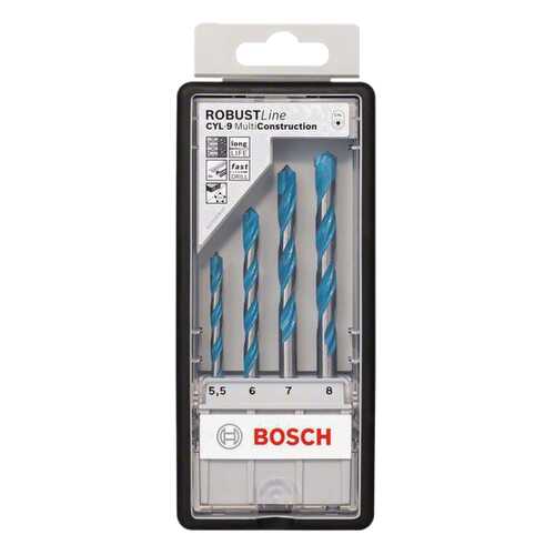 Сверло универсальное Bosch MULTICONSTRUCTION, ROBUST LINE 2607010522