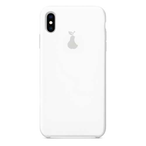 Чехол Silicone Case для iPhone XS Max, белый, SCIPXSM-09-WHIT