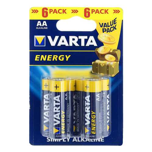 Батарейка щелочные Varta Energy AA LR6 6 шт