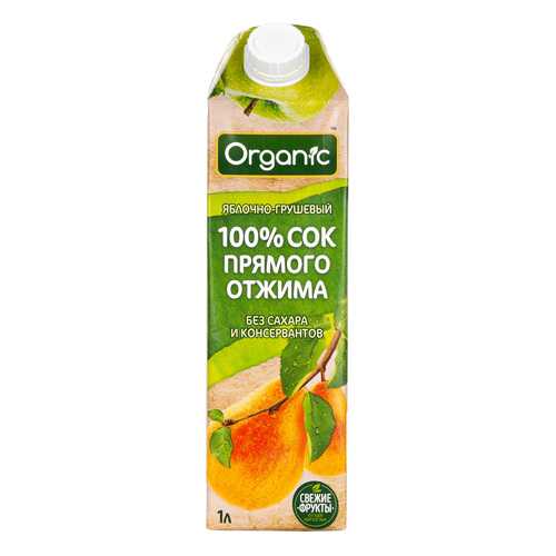 ORGAN'C Яблочно-грушевый сок прямого отжима, 1л