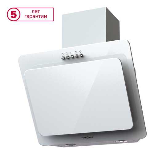 Вытяжка наклонная KRONAsteel Liva 500 PB White