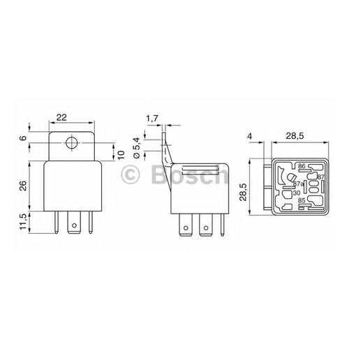 Реле Bosch 0332019103