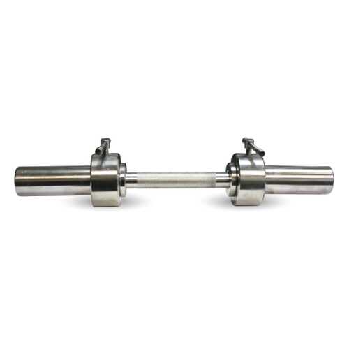 Гриф для штанги гантельный MB Barbell Atlet 39 см, 51 мм