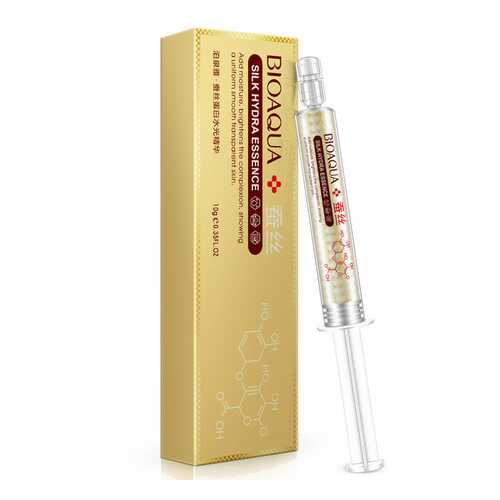 Сыворотка BioAqua с пептидами шелка и гиалуроновой кислотой Silk Hydra Essence, 10 мл