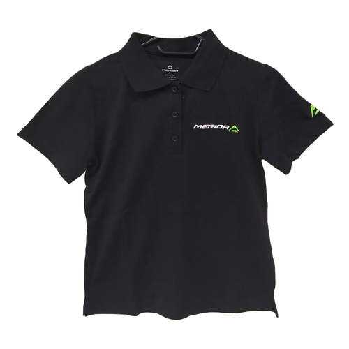 Футболка Merida Polo Shirt (Lady) black кор.рукав M (2287012656)