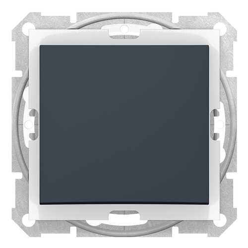 Выключатель SE Выключатель SEdna Графит 1-клавишный IP44 10A, 250В (сх.1)