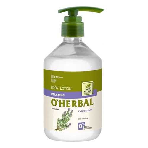 Расслабляющий лосьон для тела с экстрактом лаванды O’Herbal, 500 мл