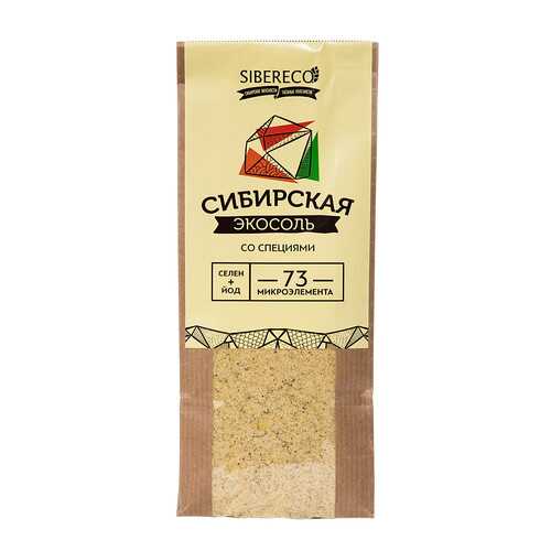 Экосоль Sibereco сибирская со специями 500 г