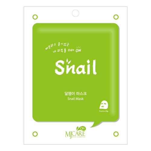 Маска для лица MJ CARE Snail Mask 22 г