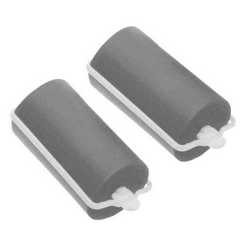 Бигуди резиновые Dewal Beauty серые d 28 мм x 70 мм (10 шт) DBRZ28