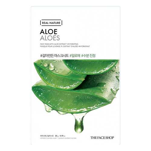 Маска для лица The Face Shop Real Nature Aloe Face Mask 20 г