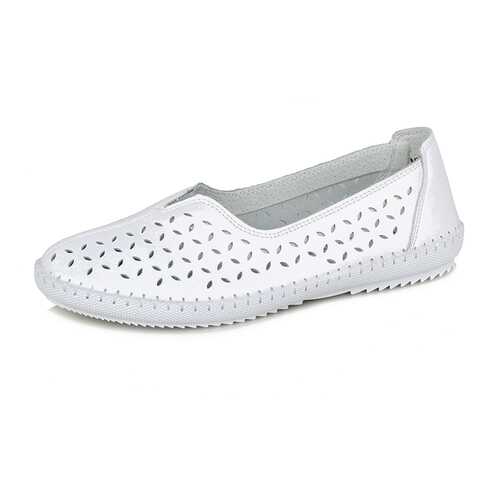 Эспадрильи женские Alessio Nesca Comfort MYZ20S-105 белые 41 RU